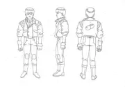AKIRA synopsis Character copy model sheets Design Works App.146 Japanese