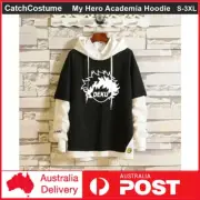 My Hero Academia Deku Izuku Midoriya Hoodie Pullover Hooded Sweatshirt Coat
