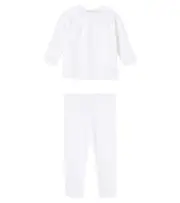 [Bonpoint] Bonpoint Jina sweatshirt and sweatpants set M 12 white