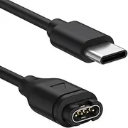 1M Magnetic USB C Charger for Garmin Forerunner 55 Charger, 100cm/3.3ft Type-C Charging Cable for Garmin Forerunner 45/45S/55/245/255/745/245 Music/265/265S/255S