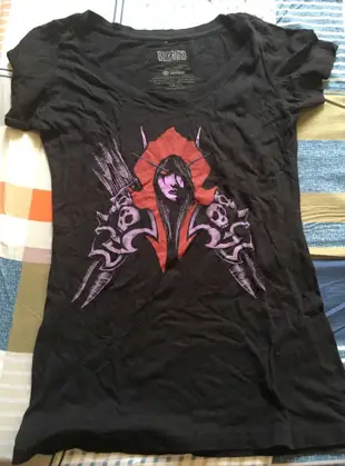 WORLD OF WARCRAFT LADY SYLVANAS WOMEN'S SCOOP TEE 魔獸世界 風行者部落