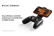 SteelSeries Nimbus+ Wireless iOS Gaming Controller