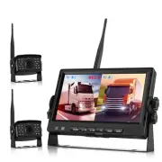 Backup Camera for Truck, Wireless Digital Backup Camera System Trailer 12 Vol...
