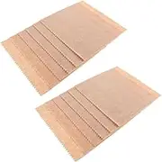 ELAYARD 10pcs Plant Fiber Kitchen Towels Absorbent Dish Cloths for Effortless Cleaning Oil Resistant Multi Use Square Rags for Dishes Glassware and Tablesxcm