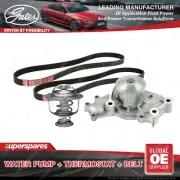 Gates Water Pump + Thermostat + Belt Kit for Toyota Avalon MCX10R 3.0L 1MZFE (for: Toyota)