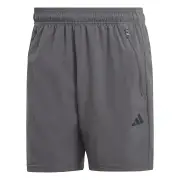 Adidas Train Essentials Woven Shorts - Mens - Grey Five/Black - M 7"