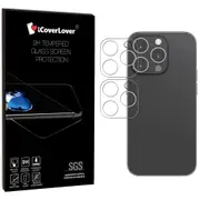 iCoverLover [2-pack] For iPhone 14 Pro/14 Pro Max Tempered Glass Camera Lens