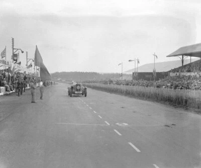 John Hindmarsh Richard Talbot GB90, 4th position 1930 Motor Racing Old Photo