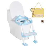 Potty Training Seat with Step Stool Ladder Potty Toilet Toddler Seat w/Potty ...