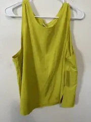 Old Navy Active Stretchtech Go Dry Shade Yellow Tank Top Size XL