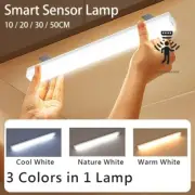 Rechargeable Motion Sensor LED Bar Light – USB Type-C, Portable & Night Light