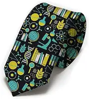 [LASWEGA] Funny Mens Tie Holiday Season Party Gifts Neckties for Halloween Thanksgiving Christmas