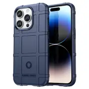 For iPhone 15 Pro Max Case, TPU Shielding Cover, Blue