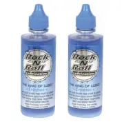 2x Rock "N" Roll Extreme - Blue - Chain Wet Lube - 4oz Bottle MTB Road Gravel