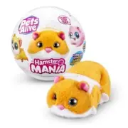 NEW Pets Alive Hamster Mania Orange ZURU Hamster, Electronic Pet, 20+ Sounds