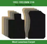 Lloyd Luxe Front Row Carpet Mats for 1993 BMW 318i (for: BMW)