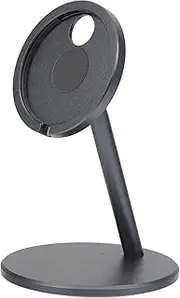 DECORNIJIA Wireless Charger Lazy Phone Stand Rotatable Desktop Phone Holder for Convenient Viewing Compact and Durable Design for Bedside Office and Live Streaming Grey