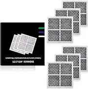 Refrigerator Air Filter Replacement LT120F for LG - Compatible with Kenmore Elite 9918 - Activated Carbon Air Filters - Replaces 46-9918, ADQ73214402, ADQ73214403, ADQ73214404, ADQ73334008-6PCS