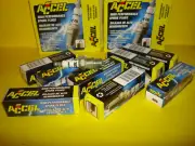 8 Accel 0566 HP Copper Spark Plugs 14mm Taper .460 Reach Chevrolet 69-89