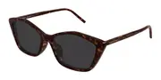 Saint Laurent SL 775/F Asian Fit 002 Men's Sunglasses Tortoiseshell Size 57