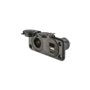 Narva Heavy-Duty Twin Accessory / USB / USB-C Socket - Electrical Autoparts