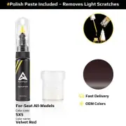 Touch Up Paint For Seat All Models SX5 Velvet Red With Polish Paste