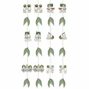 May Gibbs Gumnut Babies Party String Decorations 6pk Baby Shower Party Supplies