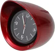 Generic 1 Set Car Clock Battery Clock Automotive Cars Office Clock Mini Clock Car Dashboard Clock Mini Desktop Clock Car Refit Clock Car Interior Clock Refit Decor Clock Steel Movement Red