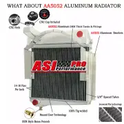 4 Row Radiator For AUSTIN HEALEY SPRITE BUGEYE FROGEYE MG MIDGET 948 1098