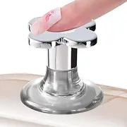 [Generic] Toilet Push Button, Smooth Flower Shaped Flush Replacement, Waterproof Drawer Handle, Water Tank Button, Press Button, Bathroom Accessory