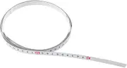 Homoyoyo Carbon Steel Sticky Ruler Adhesive Measuring Tape Long Tape Measure Woodworking Tool Metric Ruler