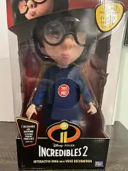 Disney Pixar Incredibles 2 Edna Doll Blue Fabric Top 55 phrases Talking