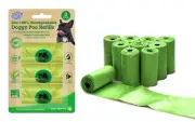 Eco 100% Biodegradable Doggy Poo Refills Poo Bag 23cm*23cm