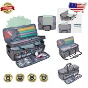 Protective Double Layer Tote for Cricut Machines - Grey, with 3 Carrying Options