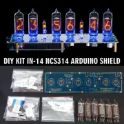 DIY KIT for IN-14 Shield NCS314 for Arduino Nixie Tube Clock 12/24H GRA&AFCH