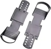 Rowing Machine Pedals, Rowing Foot Pedals, Pair Rowing Machine Pars, Anti Slip Texture Design Exercise Foot Pedals, Foot Pedels for Home Gym