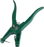 Steel Cattle Ear Tag Applicator, Easy to Use Ear Tag Pliers, Multipurpose Animal Ear Tag Pliers with Replacement Pin for Pigs, Cattle, Sheep