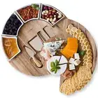 Wood Cutting Board Charcuterie Cheese And Platter Set Made From Acacia Us