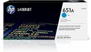 HP 651A (CE341A) Cyan Original Laserjet Toner Cartridge