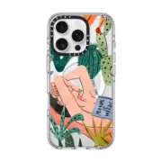iPhone 16 Pro Clear Case MagSafe Compatible BEACH GIRL