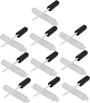 HONMEET Empty Lipstick Container 10pcs Lip Gloss Tube Ideal for Lip Products Safe Easy to Carry