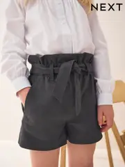 Grey School Paperbag Shorts (3-16yrs) (405755) | $24 - $35