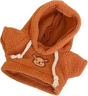 Frxib Build A Bear Clothes - Bear Hoodie Sweater,Collectible Plush Capybara Doll Costume Sweater Bear Doll Outfits Accessories for 7.87 to 9.84 Inches Size Dolls