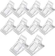 Nail Extension Forms, Poly Nail Gel Nail Forms Extension Nail Mold | Practical Manicure Tool Poly Nail Gel Nail Clip for Home Nail Salon