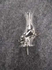 lot of 33 silver figure skate trim figure 3" tall trophy parts PDU-130-S