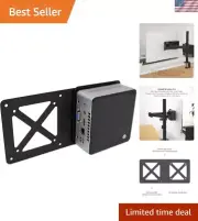 VESA Mounting Bracket for Intel NUC Monitor Arm Extension Plate - Adjustable