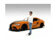1/18 Scale Car Meet 3 Figure 8 American Diorama Model Accessory