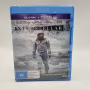 Interstellar DVD + Ultraviolet Brand New Sealed Reg B Matthew McConaughey