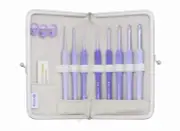 Knitting needles ETIMO Murasaki Crochet hook set with cushion grip Tulip JP SF