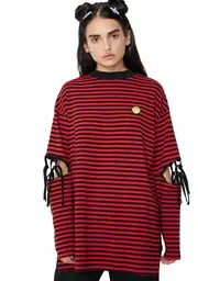 [Lazy Oaf] Unhappy Tied Up Tee